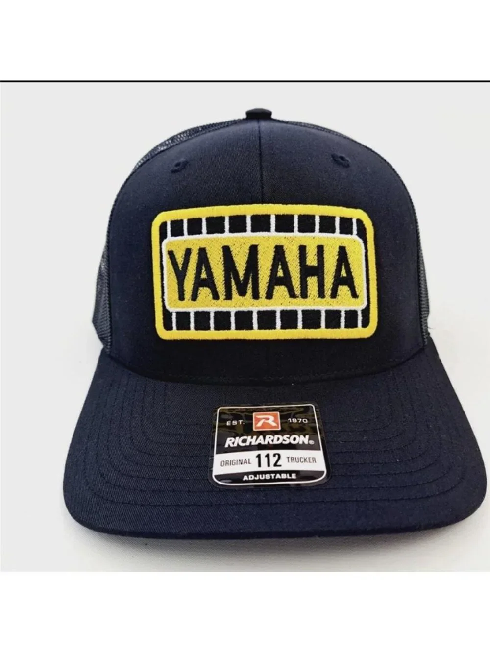 Retro Yamaha Racing Embroidered Patch Hat Richardson 112 Snapback Cap New 80s